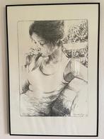 Litho 95/150, “Mijmering” van Ronald Ergo, 1977, Ophalen