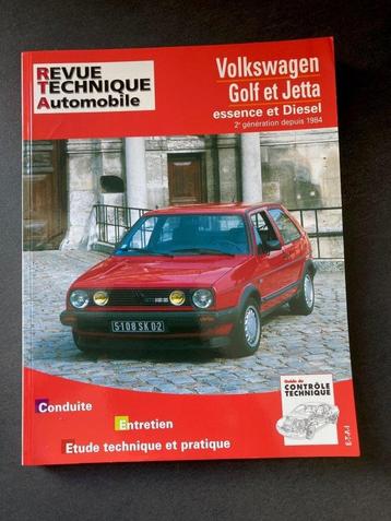 Revue Technique Automobile VW Golf II et Jetta par E.T.,A.I.