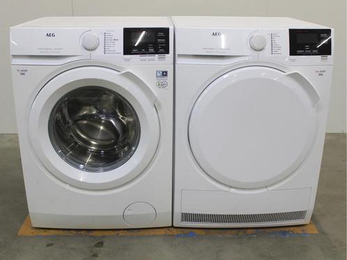AEG Wasmachine & Droogkast Set | L6FB74GW & 7000 Serie, Elektronische apparatuur, Wasmachines, Zo goed als nieuw, Ophalen