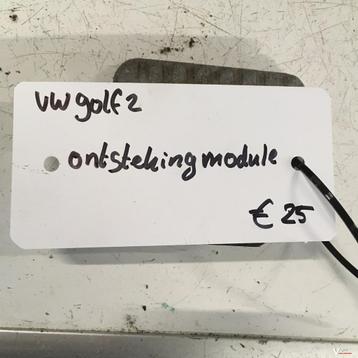  Vw Golf 2 1987 Ontstekingsmodule beschikbaar voor biedingen