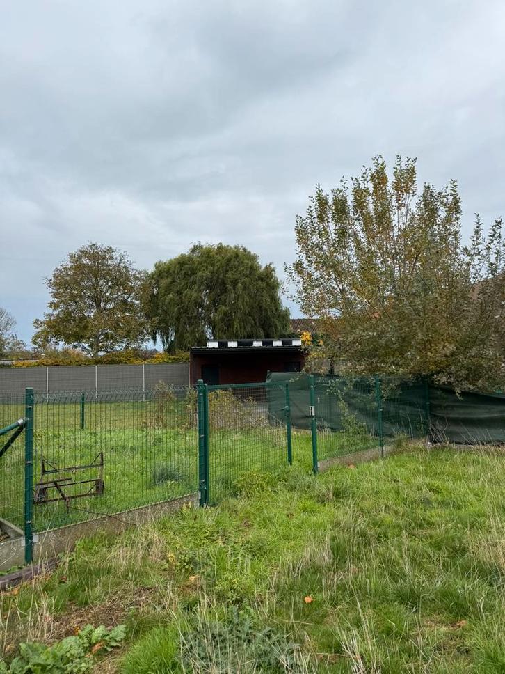 Hekwerk + tuinhek KOPAL (7m80), Jardin & Terrasse, Clôtures de jardin, Comme neuf, Porte du jardin, Fer, Avec portail, Enlèvement