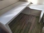 Ikea hoekbureau MALM wit, Huis en Inrichting, Ophalen, Gebruikt, Bureau