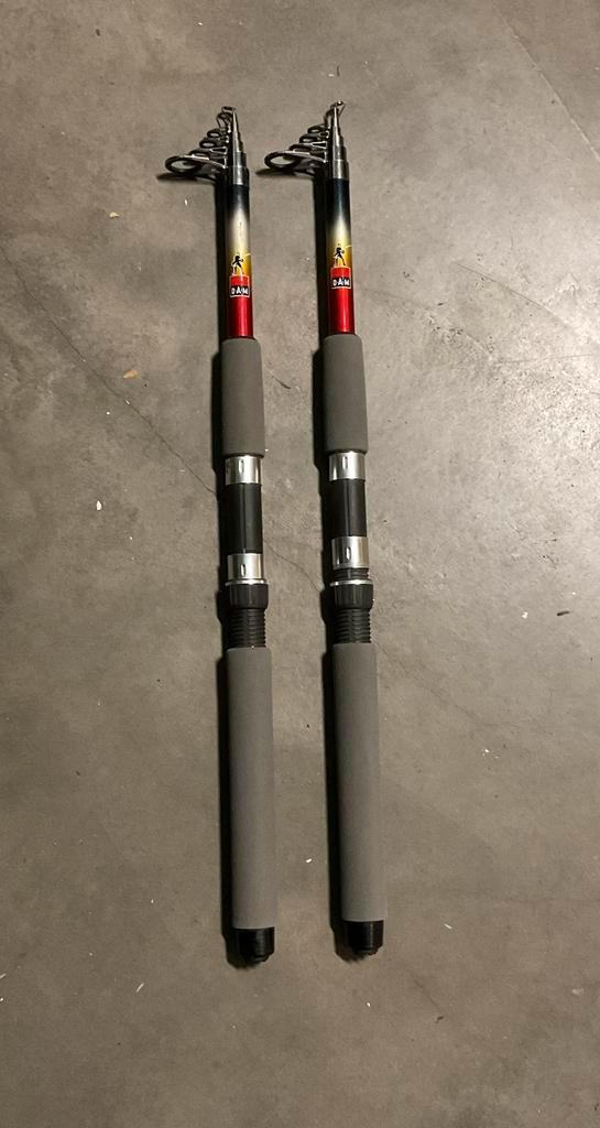 Dam Ultra Strong Tele Universe 2.40m 20-40g, Watersport en Boten, Hengelsport | Algemeen, Gebruikt, Werphengel, Ophalen of Verzenden