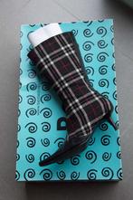 Laarzen schotse ruit, tartan, Verzenden, Zo goed als nieuw, Hoge laarzen