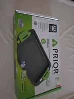 Nieuwe grillplaat Prior. Met groene silliconenhandvaten ., Elektronische apparatuur, Ophalen, Nieuw, Tafelgrill
