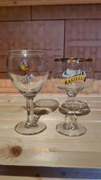 Bierglazen: 4x Leffe & 4x Kasteel, Verzamelen, Ophalen, Zo goed als nieuw