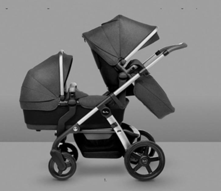 silver cross wave duo kinderwagen, Enfants & Bébés, Poussettes & Combinaisons, Comme neuf, Poussette, Autres marques, Voiture duo