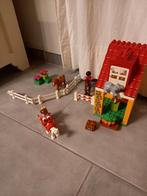 Lego Duplo manege, paarden, karretje, weide, katje, Kinderen en Baby's, Speelgoed | Duplo en Lego, Ophalen of Verzenden, Duplo
