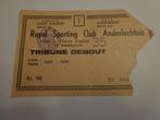Ticket RSC Anderlecht - Haka Valkeakoski 1966, Verzamelen, Overige typen, Gebruikt, Ophalen of Verzenden