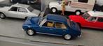 Peugeot 504 2x: blauw en zilver 1:43, Hobby en Vrije tijd, Ophalen of Verzenden, Zo goed als nieuw