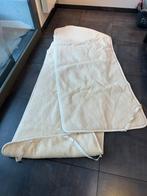 Schapenwol onderdekens perfecte staat!!!, Ophalen, Eenpersoons, Beige, Overige typen