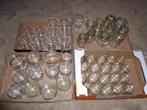 Lot de photophores,verres decoratfs ,pt pots pour  bougies, Maison & Meubles, Autres couleurs, Comme neuf, Enlèvement, Bougie