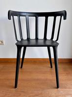 Zwarte kunststof stoel, Ophalen, Kunststof, Gebruikt, Zwart