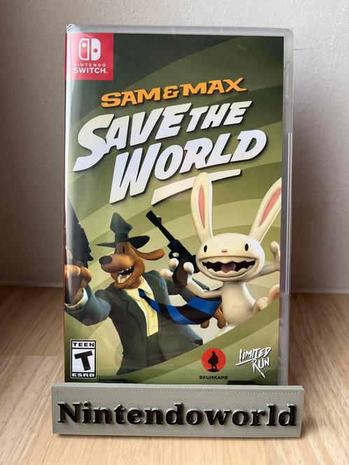 Sam & Max - Sauvez le monde (Nintendo Switch), Consoles de jeu & Jeux vidéo, Jeux | Nintendo Switch, Neuf, Enlèvement ou Envoi