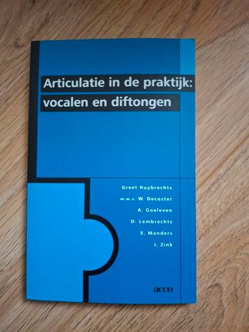 G. Huybrechts - Articulatie in de praktijk beschikbaar voor biedingen