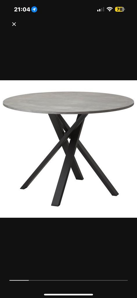 Eettafel voor 4 personen Ikea MARIEDAMM, Huis en Inrichting, Tafels | Eettafels, Zo goed als nieuw, 100 tot 150 cm, 100 tot 150 cm