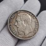 Munt / België / 5 Frank / Leopold II / 1870 / Zilver 900, Postzegels en Munten, Munten | België, Zilver, Ophalen of Verzenden