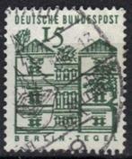 Duitsland Bundespost 1964-1965 - Yvert 323 - Gebouwen (ST), Timbres & Monnaies, Timbres | Europe | Allemagne, Affranchi, Envoi