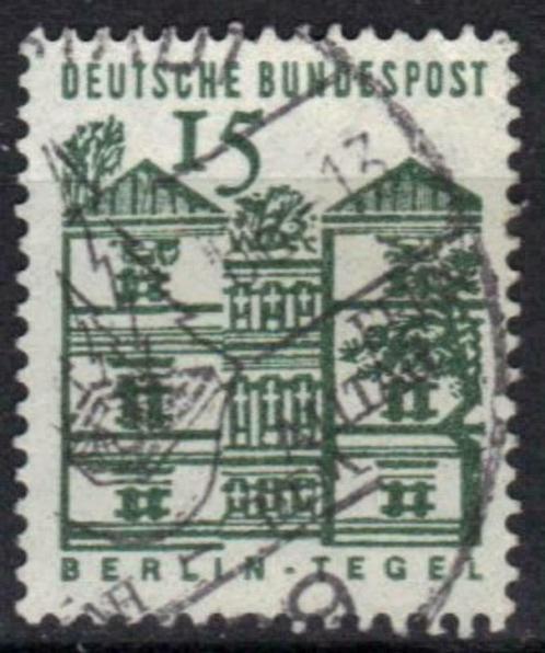 Duitsland Bundespost 1964-1965 - Yvert 323 - Gebouwen (ST), Timbres & Monnaies, Timbres | Europe | Allemagne, Affranchi, Envoi