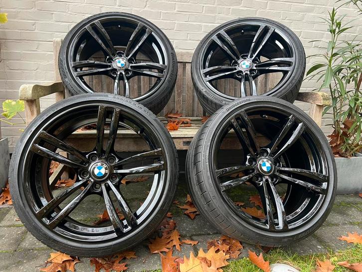 Originele BMW 437M 19 inch velgen Continental banden nieuw!, Auto-onderdelen, Banden en Velgen, Band(en), 19 inch, Ophalen