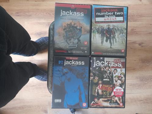 Jackass pakket, Cd's en Dvd's, Dvd's | Komedie, Vanaf 12 jaar, Ophalen of Verzenden