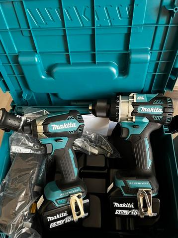 Makita DDF486+DTD153 avec 2 batterie et 1 chargeur (Neuf), Enlèvement ou Envoi, Comme neuf