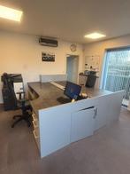 Bureau + stoelen, Huis en Inrichting, Bureaus, Ophalen, Zo goed als nieuw, Bureau