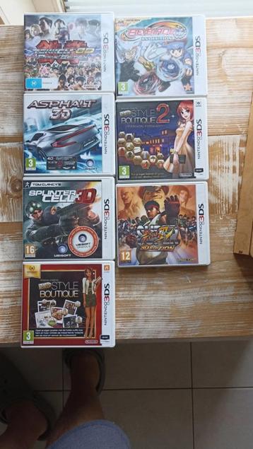 Nintendo 3DS Spelletjes lot 25 euro beschikbaar voor biedingen