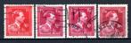 690/691 gestempeld 1944 - Z.M. Koning Leopold 3, Postzegels en Munten, Ophalen of Verzenden, Gestempeld, Gestempeld