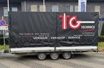 Hapert zeil aanhangwagen plateau trailer 3500kg (G03), Auto diversen, Aanhangers en Bagagewagens, Ophalen of Verzenden, Zo goed als nieuw