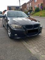 BMW 318D AUTOMATIQUE GRAND GPS CUIR CHAUFFANTS ETAT NEUF, Auto's, BMW, Euro 5, Zwart, Zwart, Leder