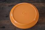 doos Tupperware vintage rond oranje 1206-I Belgium, Oranje, Gebruikt, Ophalen of Verzenden