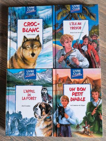 Lot de 4 livres - Club Jeunesse  beschikbaar voor biedingen