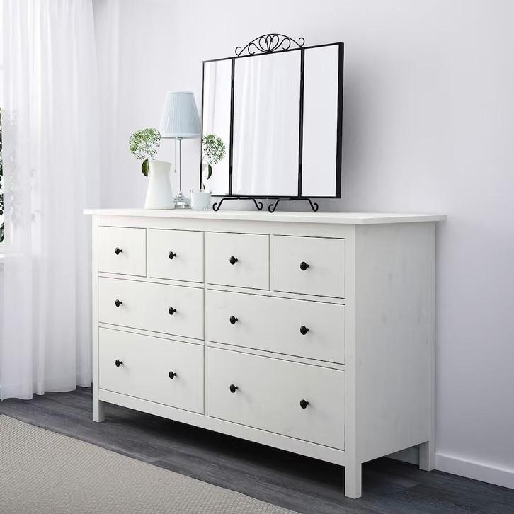 Hemnes Ladekast NIEUW IN VERPAKKING, Maison & Meubles, Armoires | Commodes, Neuf, 100 à 150 cm, 150 à 200 cm, 50 à 75 cm, Autres essences de bois
