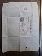 1856 magnifique lettre/ enveloppe timbré Napoléon, Postzegels en Munten, Brieven en Enveloppen | Buitenland, Ophalen of Verzenden