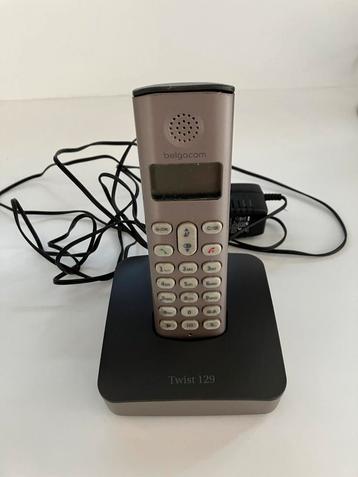 Draagbare telefoon twist 129 Belgacom beschikbaar voor biedingen