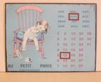 Vintage Kalender Met 2 Schuifmagneetjes / Voor Kinderen, Comme neuf, Enlèvement ou Envoi, Découverte