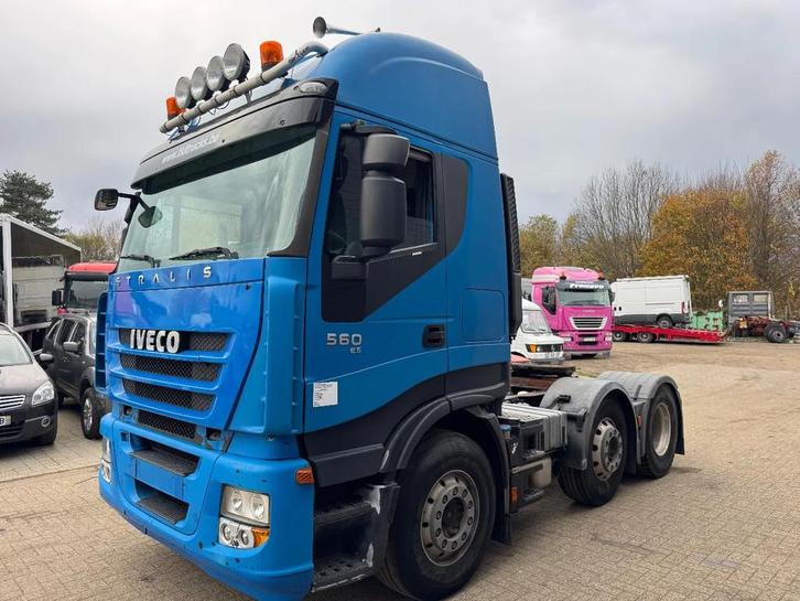 Iveco Stralis 560 *EURO5-325000KM-BELGIAN TRUCK* (bj 2008), Auto's, Vrachtwagens, Bedrijf, Te koop, Airconditioning, Iveco, Diesel
