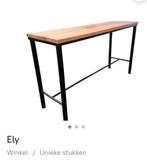 Bartafel, hout en industriële look, Huis en Inrichting, Ophalen of Verzenden, Nieuw