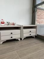 Vernieuwde nachtkastjes, Huis en Inrichting, Minder dan 55 cm, Rechthoekig, Hout, Ophalen