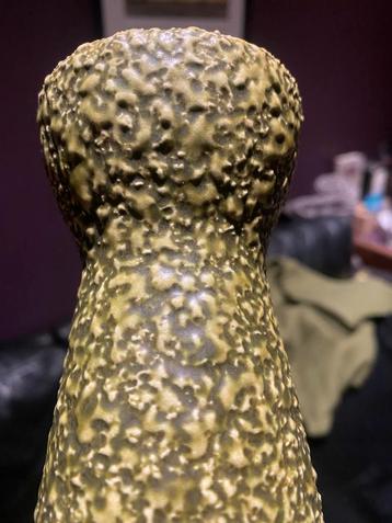 Vintage West Germany Vaas - Fat Lava Groen - Keramiek 520-22 beschikbaar voor biedingen