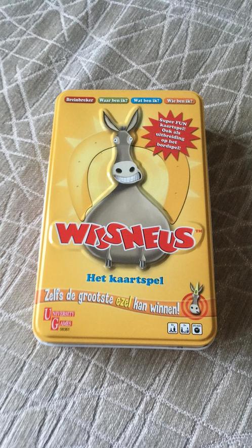 Wijsneus kaartspel, Hobby en Vrije tijd, Gezelschapsspellen | Kaartspellen, Zo goed als nieuw, Ophalen of Verzenden