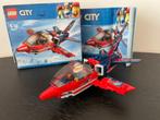 LEGO city vliegshowjet 60177, Kinderen en Baby's, Speelgoed | Duplo en Lego, Ophalen of Verzenden, Zo goed als nieuw, Complete set
