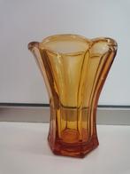 Vaas Art Deco amberkleurige, Antiek en Kunst, Antiek | Vazen, Ophalen of Verzenden