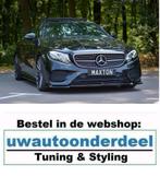 Spoiler Splitter Lip Voor Mercedes E Coupe W213 C238 AMG Lin, Auto diversen, Tuning en Styling, Verzenden