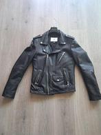 Serge Pariente leren jas 'Rocky' maat M, Kleding | Heren, Jassen | Winter, Verzenden, Maat 48/50 (M), Zwart, Serge Pariente
