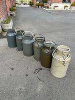 6 stuks pvc melktonnen of waterkanen 20 L