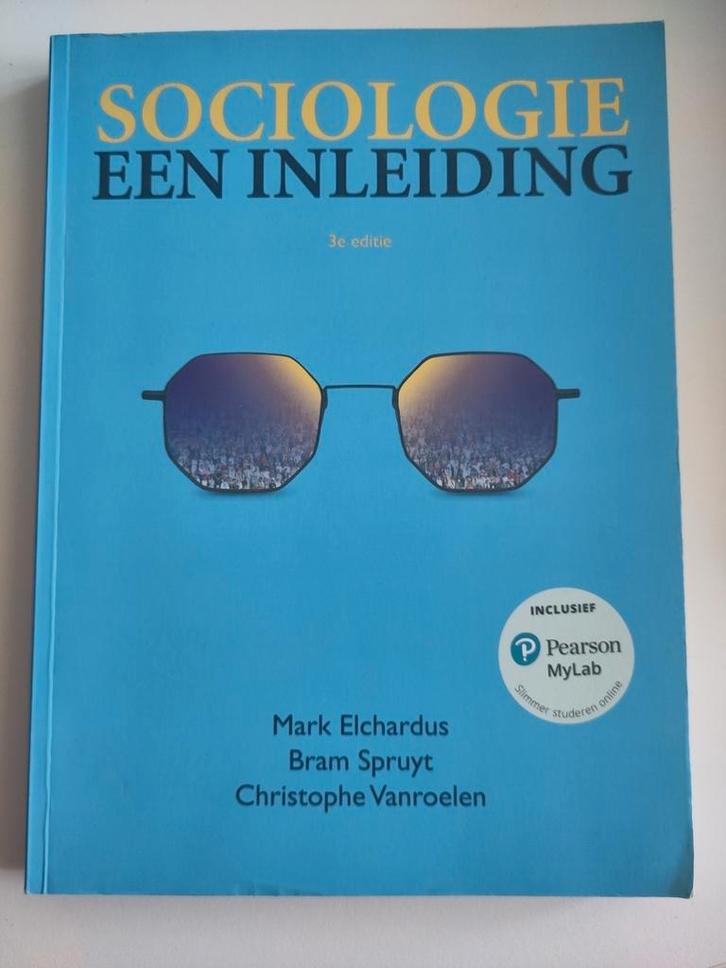 Sociologie, een inleiding, 3e editie met MyLab NL toegangsco, Boeken, Schoolboeken, Zo goed als nieuw, Nederlands, Ophalen of Verzenden