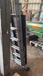 Ladder met horizontale plaat, Ophalen, Ladder