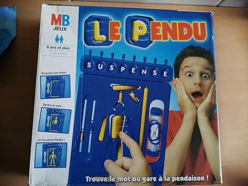 Le Pendu - Jeu de société MB, Hobby en Vrije tijd, Gezelschapsspellen | Bordspellen, Een of twee spelers, Ophalen of Verzenden